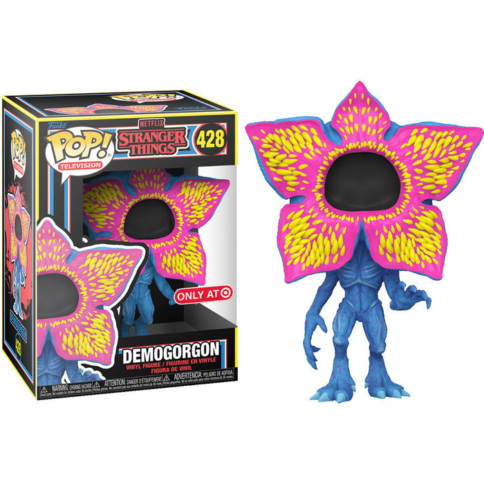 POP figure Stranger Things Open Face Demogorgon Black Light Exclusive-1