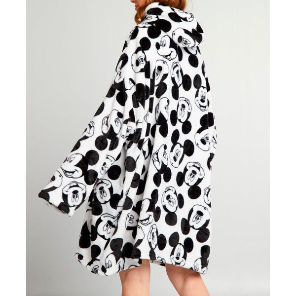 Disney Mickey oversize sweatshirt coat adult coral-2