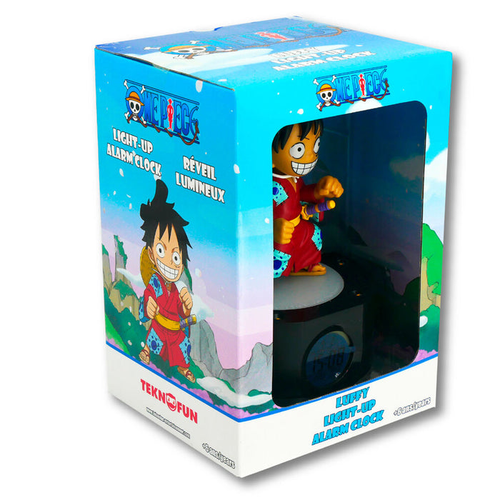 One Piece Luffy alarm clock figure 20cm-6