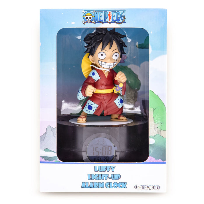 One Piece Luffy alarm clock figure 20cm-5