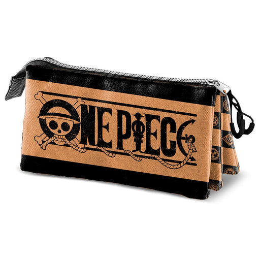 One Piece Plus Chess triple pencil case-0