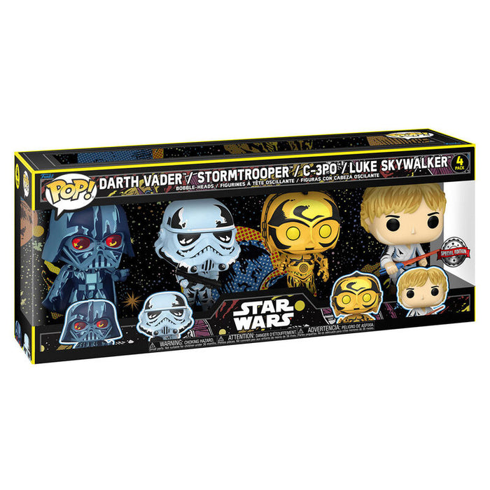 POP pack 4 figures Star Wars Exclusive-0