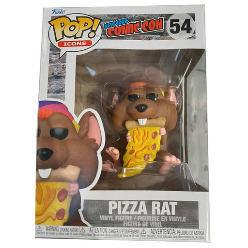 POP figure New York Comiccon Pizza Rat-0