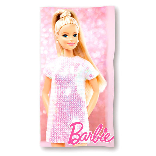 Barbie microfibre beach towel-0