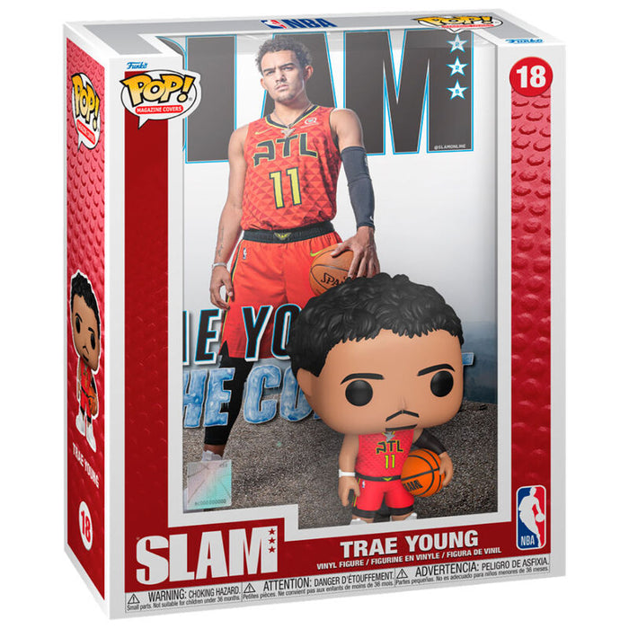 POP figure Cover NBA Slam Trae Young-1