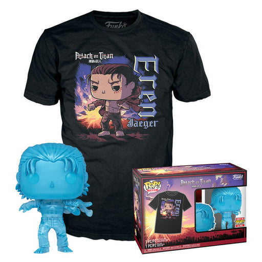 Set figure POP & Tee Attack on Titan Eren Exclusive-0