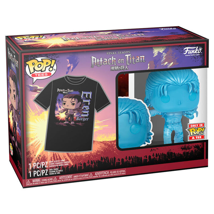 Set figure POP & Tee Attack on Titan Eren Exclusive-2