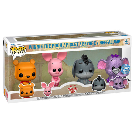 POP pack 4 figures Disney Winnie the Pooh Exclusive-0