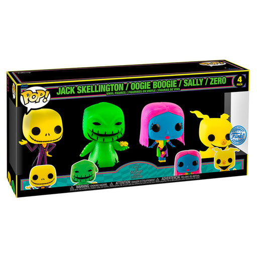 POP pack 4 figures Disney Nightmare Before Christmas Exclusive-0