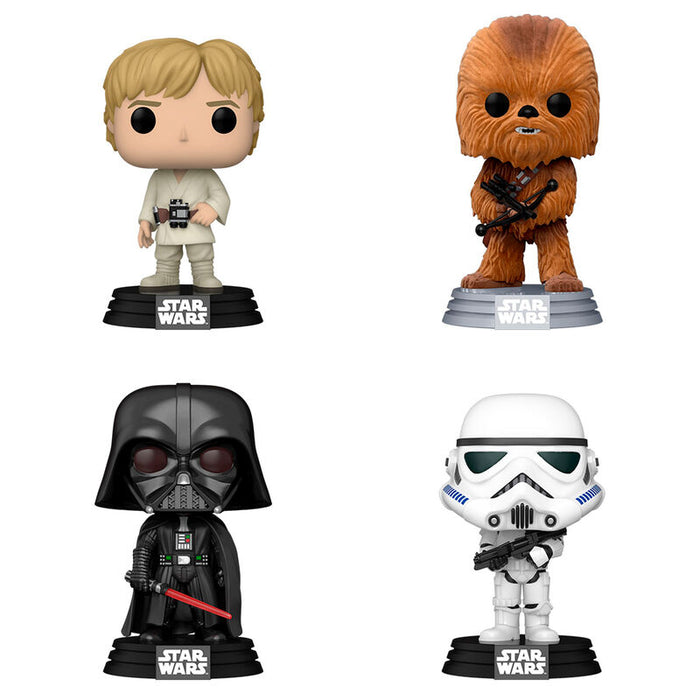 POP pack 4 figures Star Wars New Classics Exclusive-1