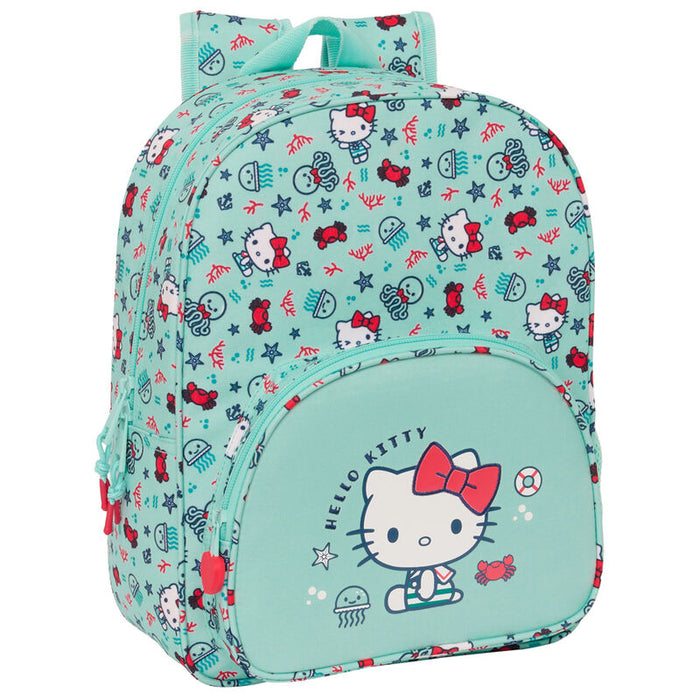Hello Kitty Sea Lovers adaptable backpack 34cm-1