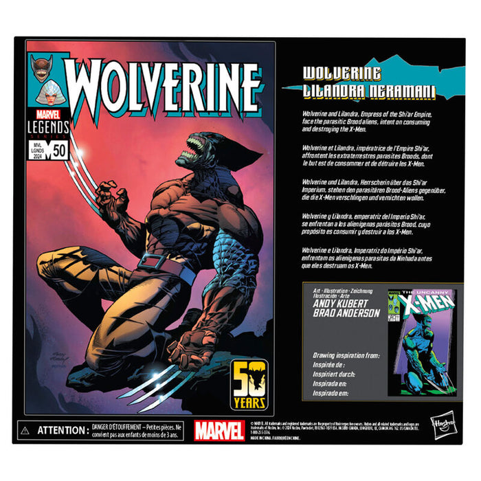 Marvel Legends Series Wolverine pack figures 15cm-12