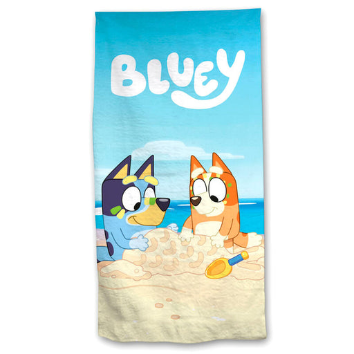 Bluey cotton beach towel-1