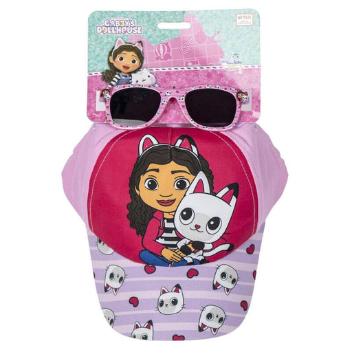 Gabby Doll House Set cap + sunglasses-0