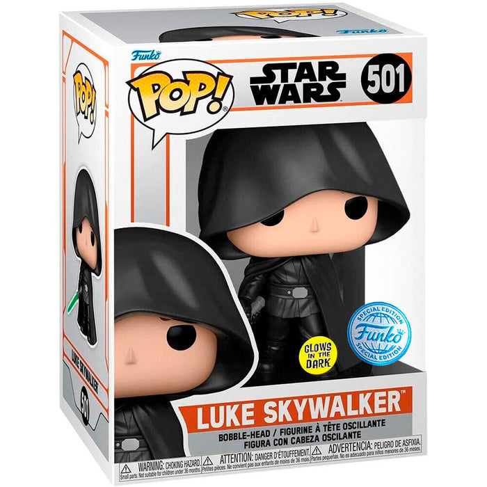 POP figure Star Wars Mandalorian Luke Skywalker Exclusive-1