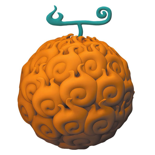 One Piece Flame-Flame Fruit money box figure 8cm-1