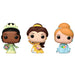 Carrot Pocket POP blister 3 figures Disney Princess Cinderella Tiana Bella easter-1