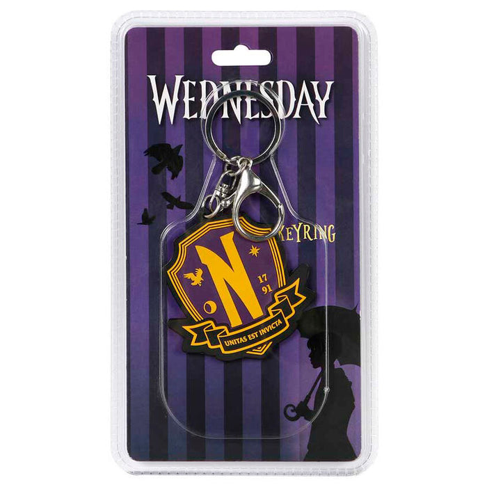 Wednesday Emblem keychain-1