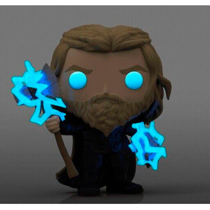 POP figure Marvel Los Vengadores Avengers Endgame Thor Exclusive Chase-1