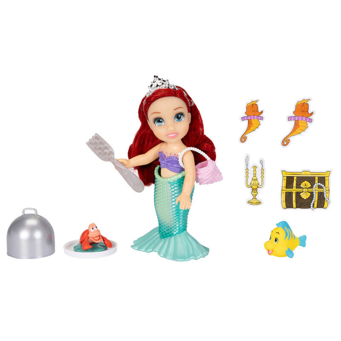 Disney The Little Mermaid Land and Sea Ariel doll 15cm-2