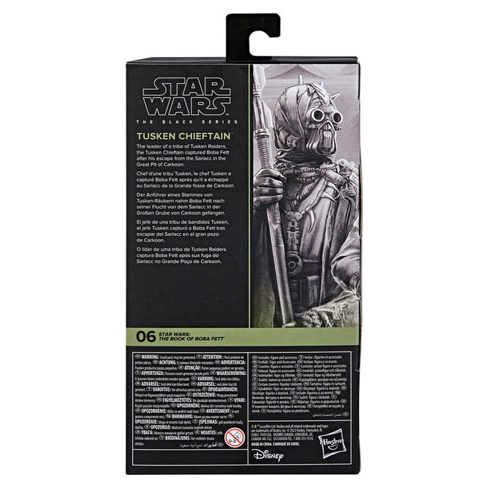 Star Wars The Book of Boba Fett Tusken Chieftain figure 15cm-4