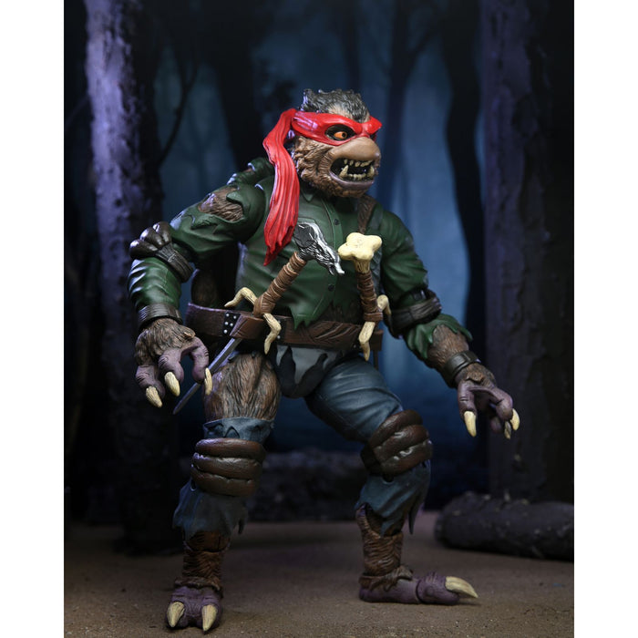 Ninja Turtles Universal Monsters Raphael as the Wolfman ultimate figure 18cm-3