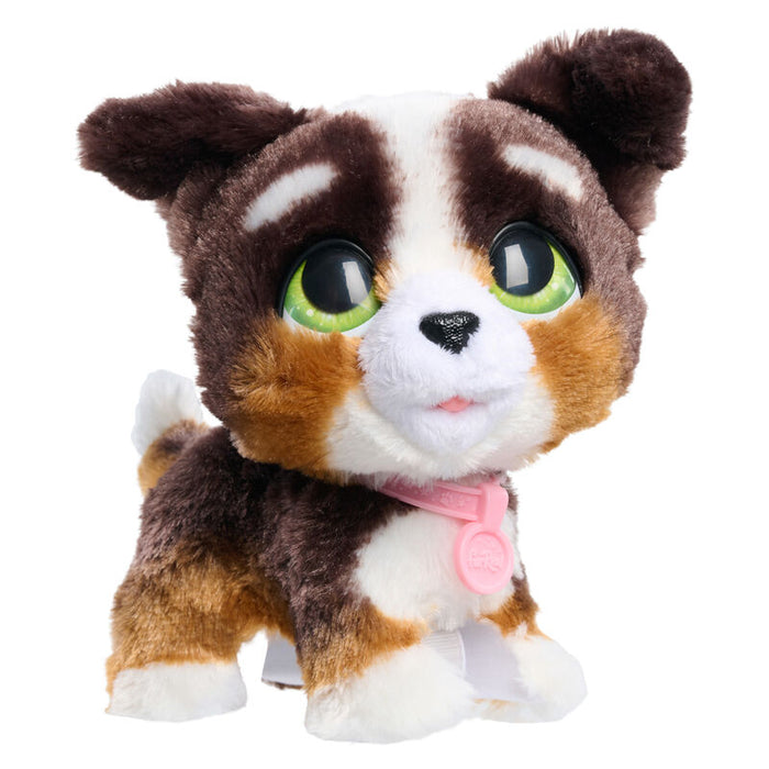 FurReal Bernedoodle Walkalots interactive plush toy-2