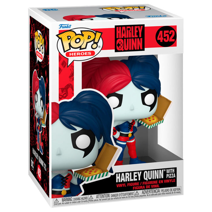 POP figure DC Comics Harley Quinn with Pizza-1