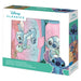 Disney Stitch lunch box + aluminium bottle set 500ml-1
