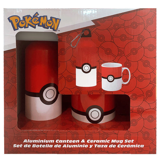 Pokemon mug + aluminium bottle set-1