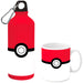 Pokemon mug + aluminium bottle set-2