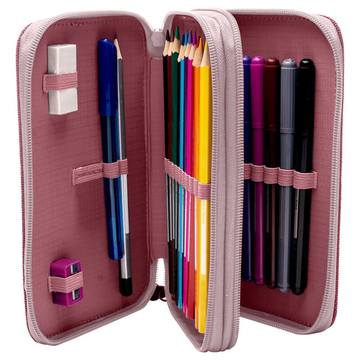 Disney Stitch triple pencil case-5