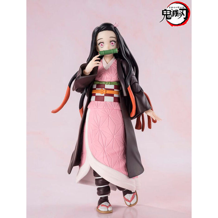 Demon Slayer Kimetsu no Yaiba Tanjiro Nezuko S.H Figuarts figure 13cm-1