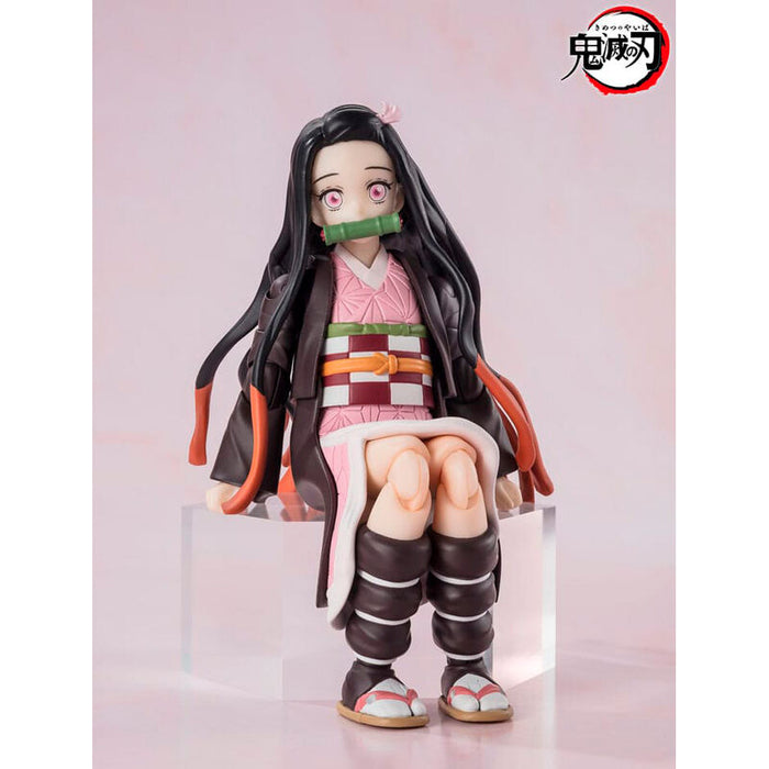 Demon Slayer Kimetsu no Yaiba Tanjiro Nezuko S.H Figuarts figure 13cm-2
