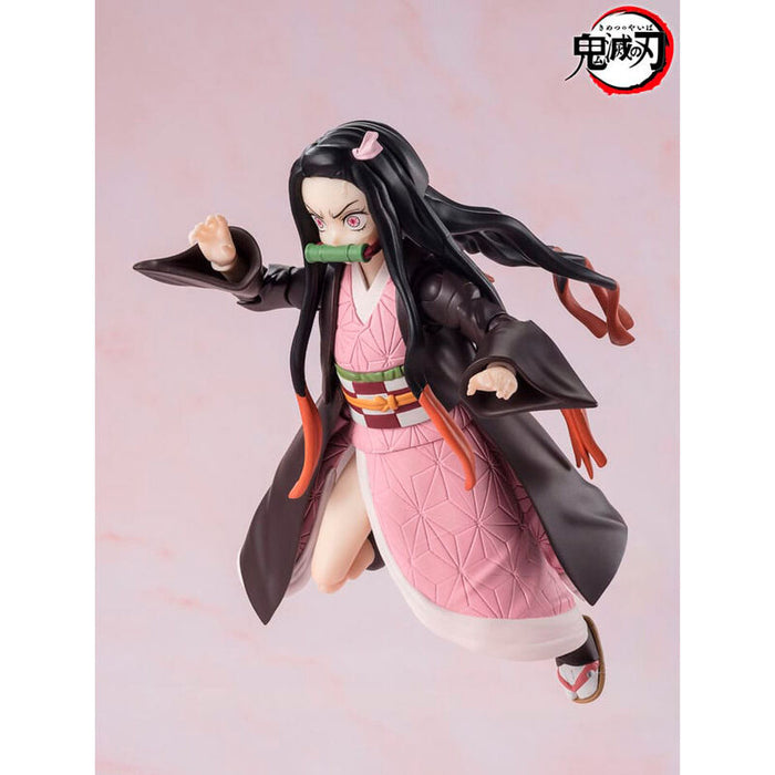 Demon Slayer Kimetsu no Yaiba Tanjiro Nezuko S.H Figuarts figure 13cm-3