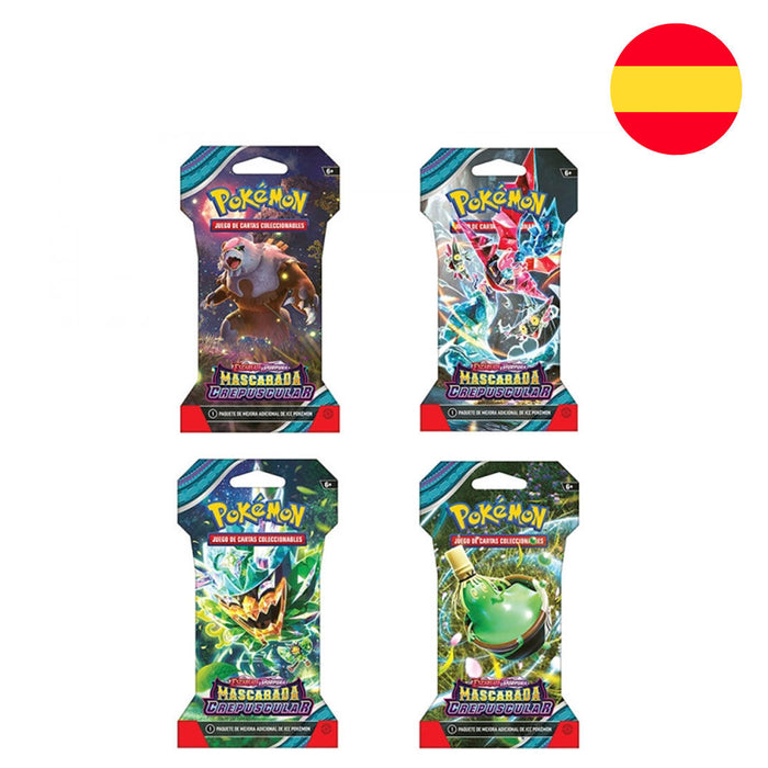 Spanish Pokemon Mascarada Crespuscular Collectible card game envelope-1