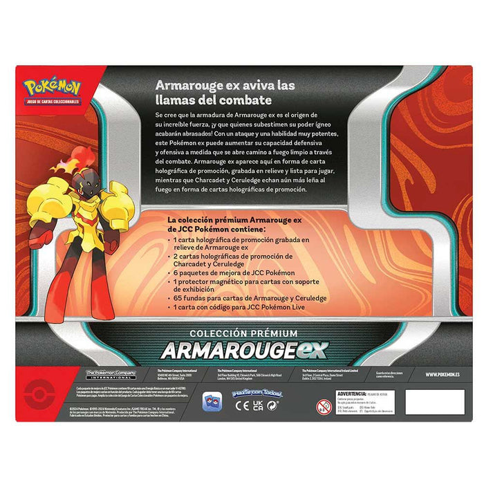 Spanish Pokemon Armarouge box trading card game-2