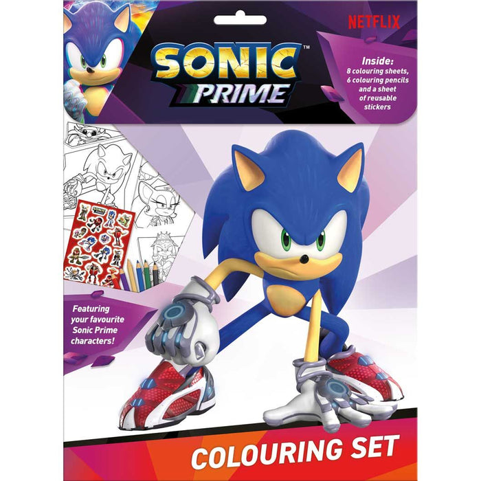 Sonic Prime coloring set-1