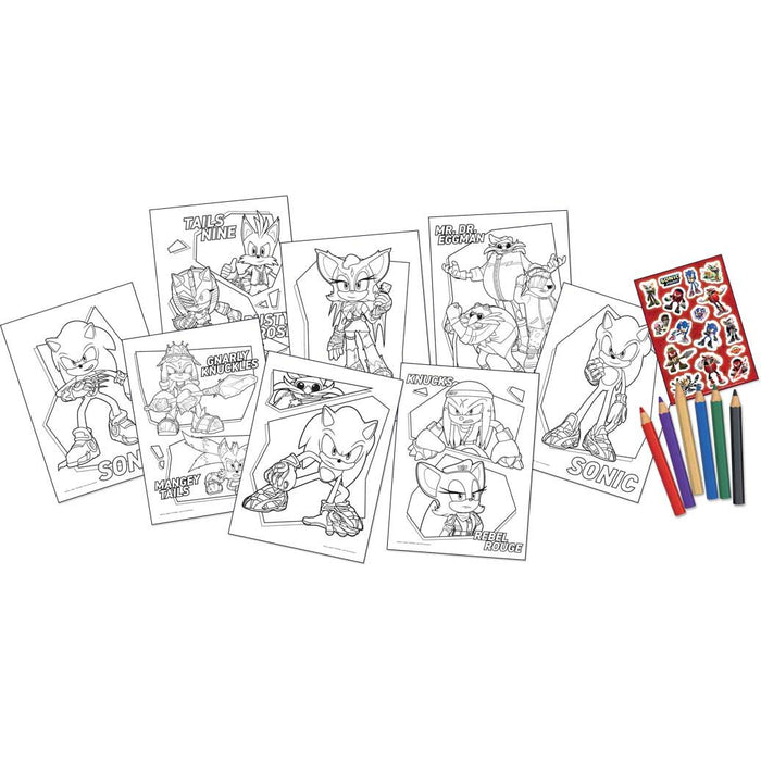 Sonic Prime coloring set-2