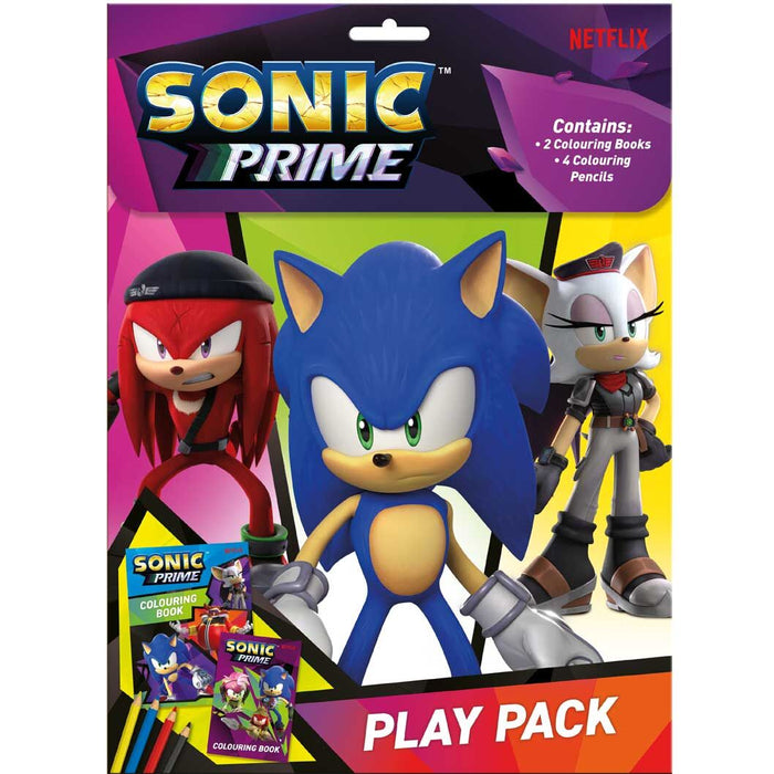 Sonic Prime coloring set-1