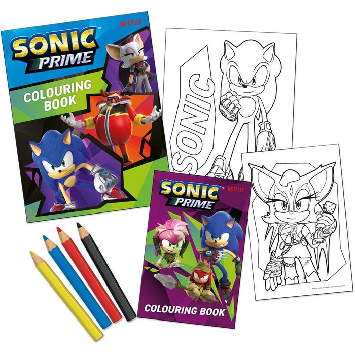 Sonic Prime coloring set-2