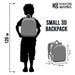 Disney Stitch Thing 3D backpack 31cm-3