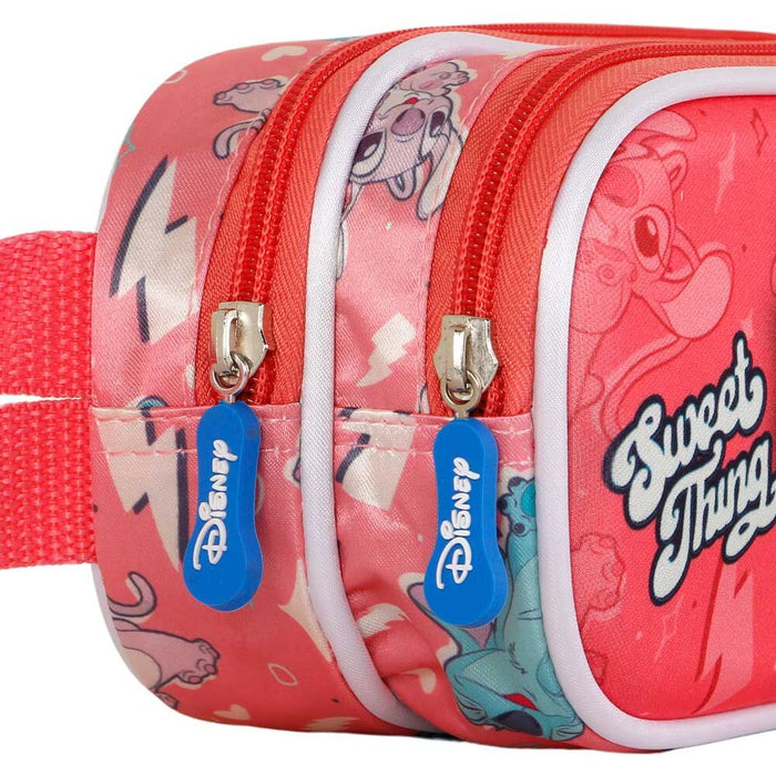 Disney Stitch Thing 3D double pencil case-2