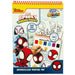 Marvel Spiderman watercolour painting pad-1