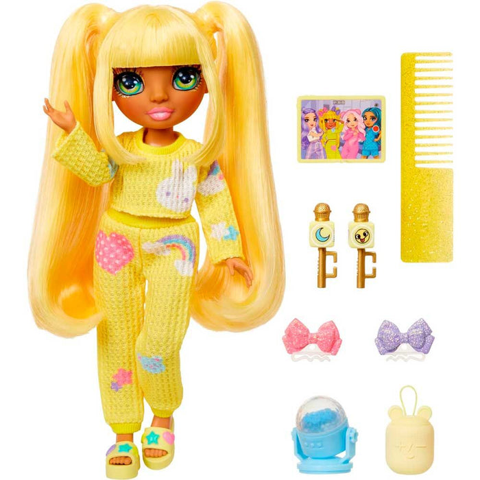 Rainbow High pyjama party Sunny doll 22cm-1