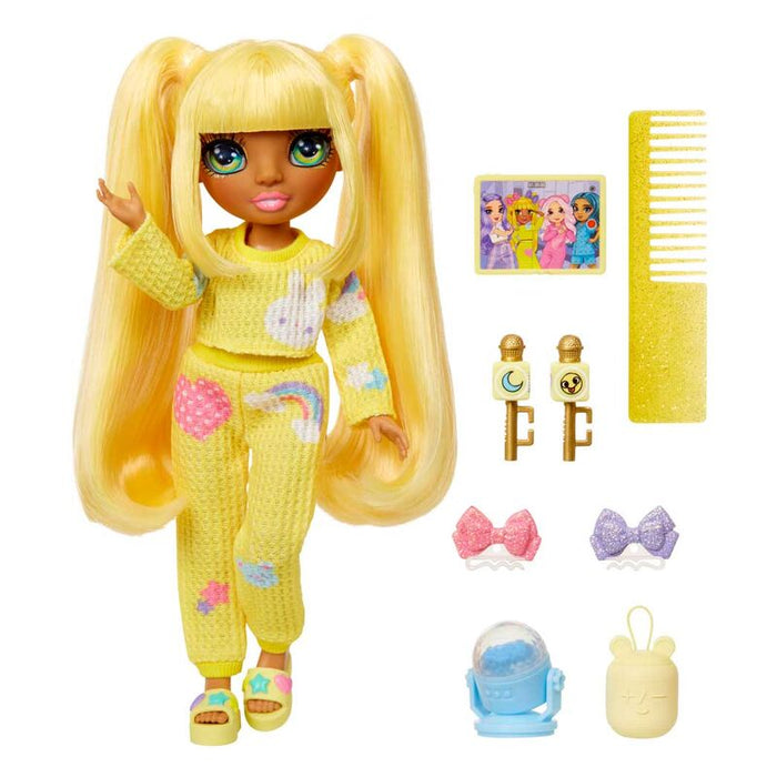 Rainbow High pyjama party Sunny doll 22cm-3