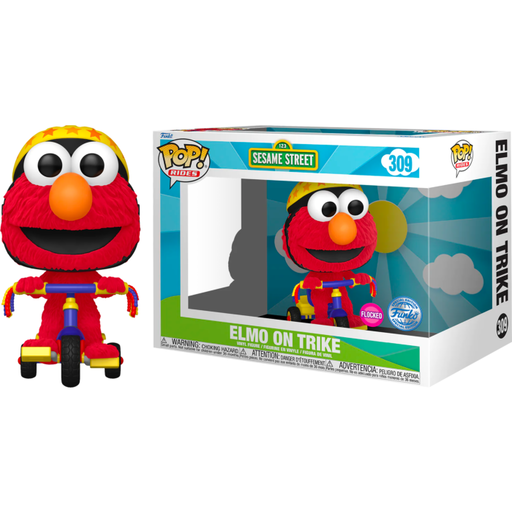 POP figure Rider Sesame Street Elmo on Trike Exclusive-0