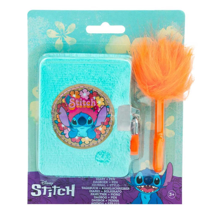 Disney Stitch Mini diary + pen-1
