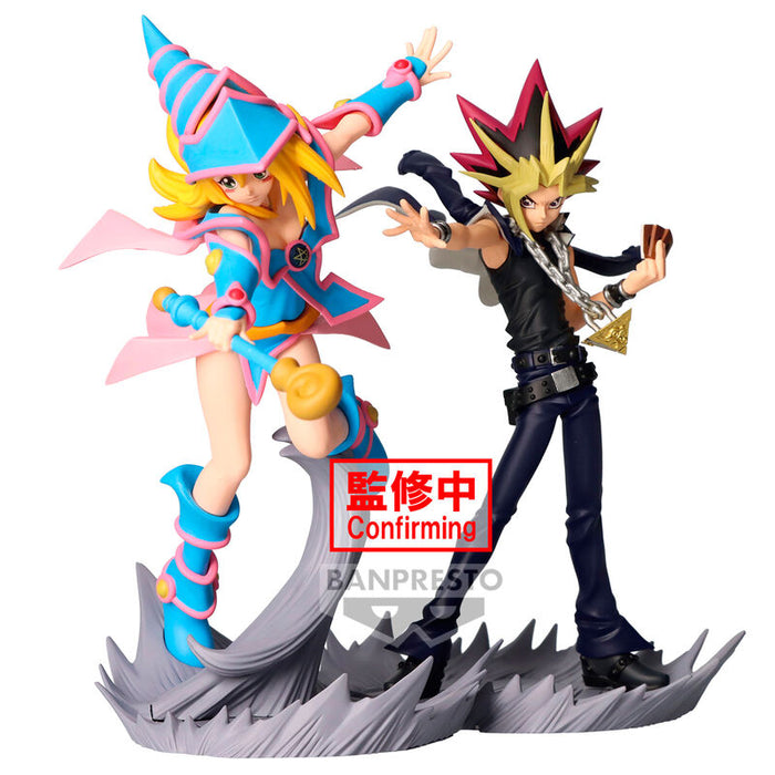Yu-Gi-Oh! Senkozekkei Dark Magician Girl figure 13cm-2