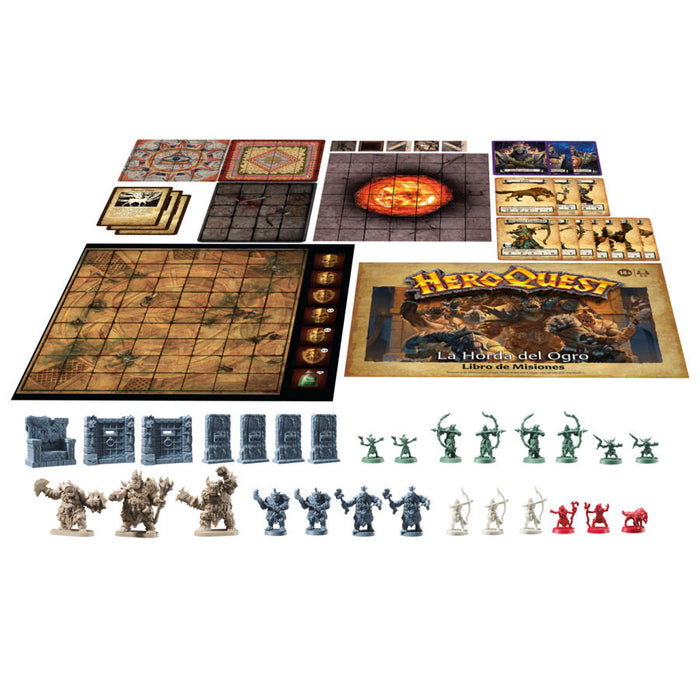 Spanish Heroquest The Ogre Horde expansion board game-3